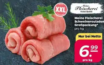 NETTO Meine Fleischerei Schweinerouladen Großpackung Angebot