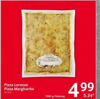 Selgros Pizza lorenzo pizza margharita Angebot