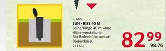 Selgros Sun - rise 40 m Angebot