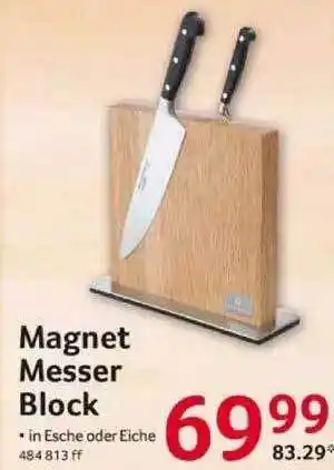 Selgros Magnet messer block Angebot