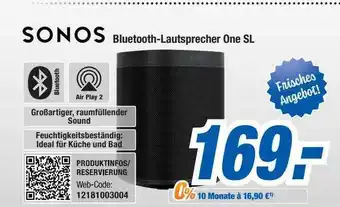 Expert Bening Sonos bluetooth-lautsprecher one sl Angebot