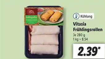 Lidl Vitasia frühlingsrollen Angebot