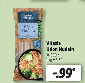 Lidl Vitasia udon nudeln Angebot