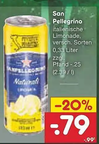 Netto Marken-Discount San pellegrino Angebot