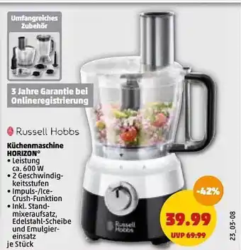 PENNY Russell hobbs küchenmaschine horizon Angebot