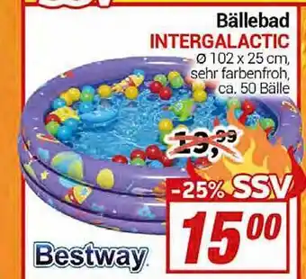 CENTERSHOP Bällebad intergalactic bestway Angebot