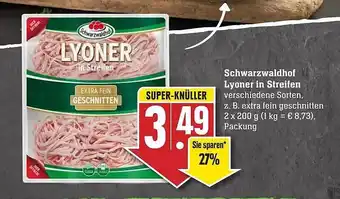 Edeka Schwarzwaldhof lyoner in streifen Angebot