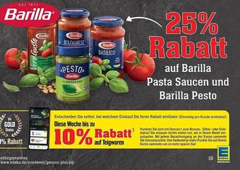 Edeka Barila bolognese Angebot