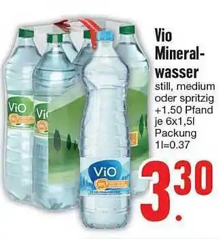 Edeka Vio mineral-wasser Angebot