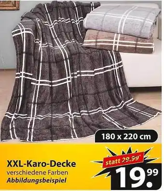 Famila Nord Ost Xxl-karo-decke Angebot