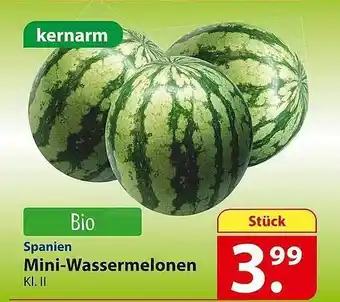 Famila Nord Ost Bio mini-wassermelonen Angebot