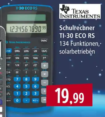 Pfennigpfeiffer Texas Instruments Taschenrechner TI-30 ECO RS Angebot