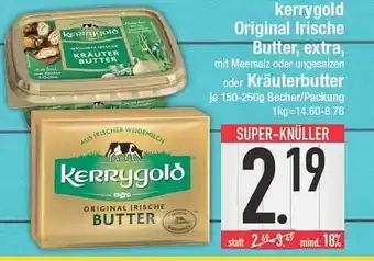 E-Center Kerrygold original irische butter extra oder kräuterbutter Angebot