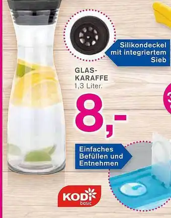 KODi Glas-karaffe Angebot