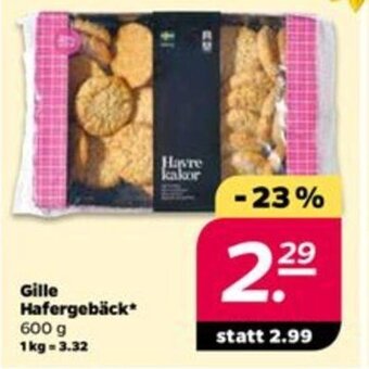 NETTO Gille Hafergebäck 600g Angebot