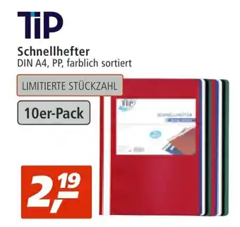 mein real TiP Schnellhefter A4 10st Angebot