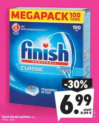 Mäc Geiz Finish Geschirrspultabs 100st Angebot