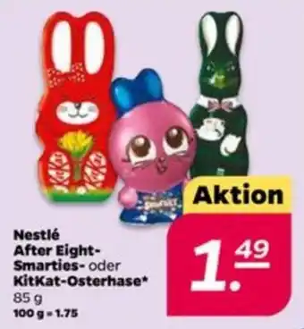 NETTO Nestlé After Eight Smarties oder Kitkat Osterhase 85g Angebot