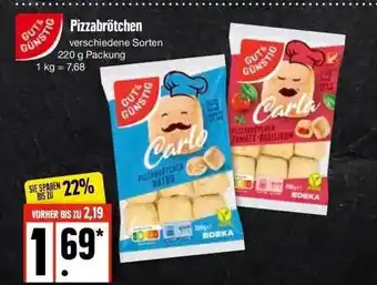 Edeka Gut & günstig pizzabrötchen Angebot