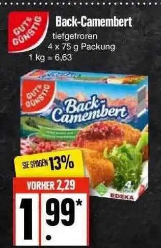 Edeka Gut & günstig back-camembert Angebot