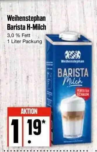 Edeka Weihenstephan barista h-milch Angebot