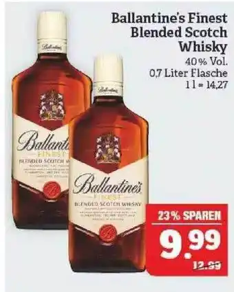 Marktkauf Ballantine's finest blended scotch whisky Angebot