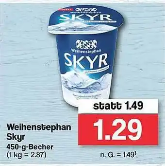 Famila Nord West Weihenstephan skyr Angebot