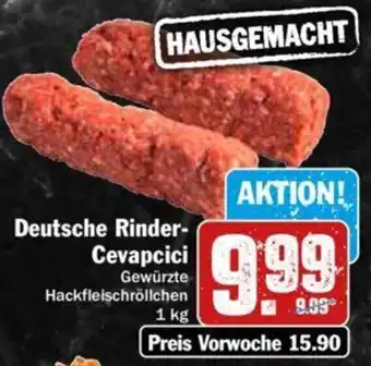 Hit Deutsche Rinder Cevapcici 1 kg Angebot