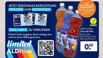 Aldi Süd Limited aldition taste the flirt Angebot