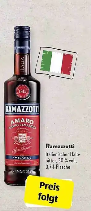 Aldi Süd Ramazzotti Angebot