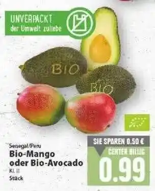 E-Center Bio-mango oder bio-avocado Angebot