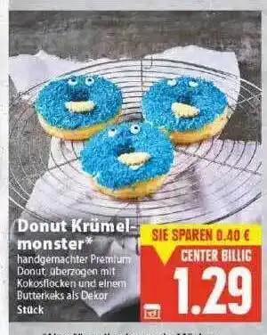 E-Center Donut krümelmonster Angebot