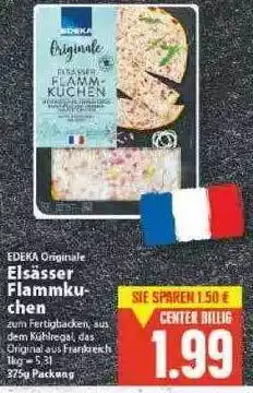 E-Center Edeka originale elsässer flammkuchen Angebot