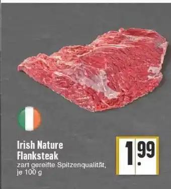 Edeka Irish nature flanksteak Angebot