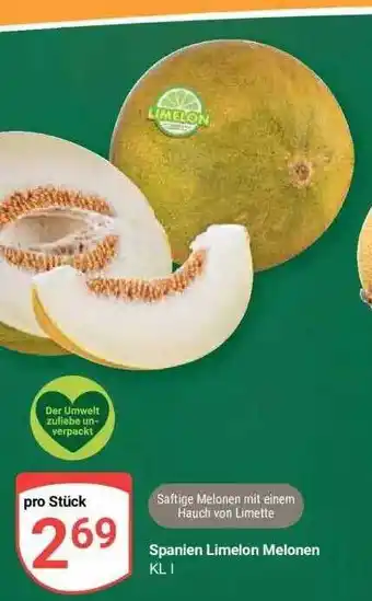 Globus Spanien limelon melonen Angebot