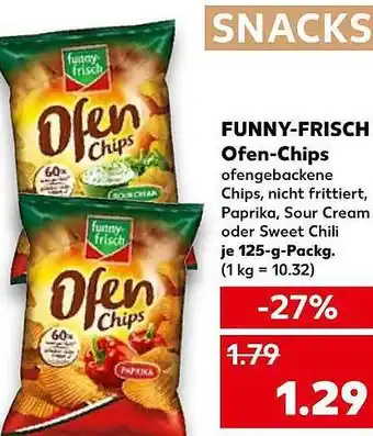 Kaufland Funny-frisch ofen-chips Angebot