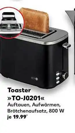 Kaufland Toaster to-j0201 Angebot