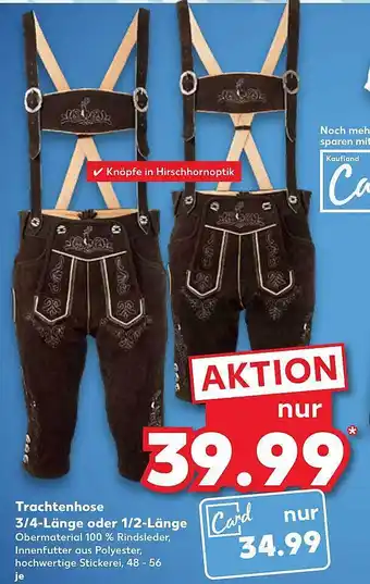 Kaufland Trachtenhose Angebot