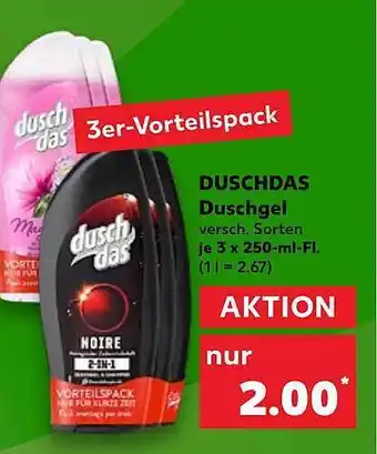 Kaufland Duschdas duscgel Angebot