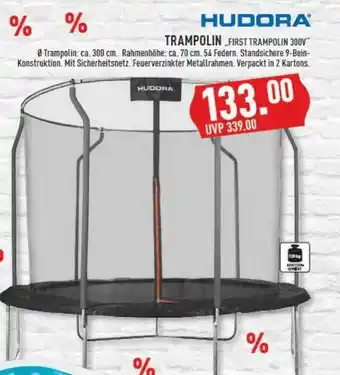 Marktkauf Hudora trampolin „first trampolin 300v“ Angebot