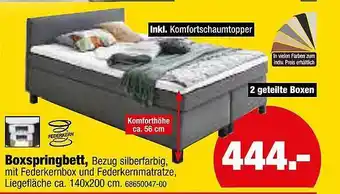 SB Lagerkauf Boxspringbett Angebot