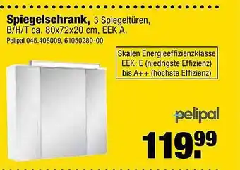 SB Lagerkauf Spiegelschrank pelipal Angebot