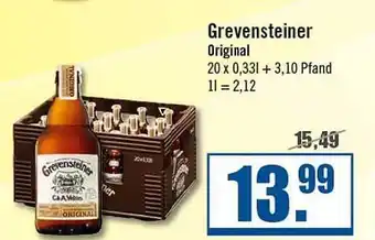 Zisch Grevensteiner original Angebot