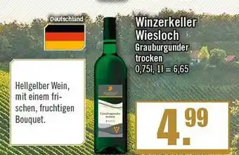 Zisch Winzerkeller wiesloch grauburgunder trocken Angebot