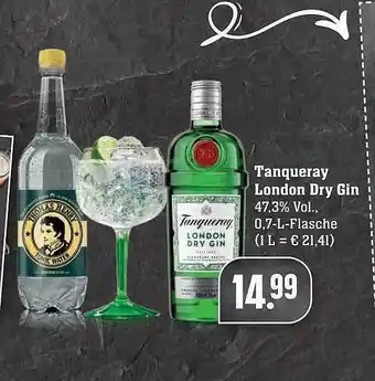 Scheck-in-Center Tanqueray london dry gin Angebot