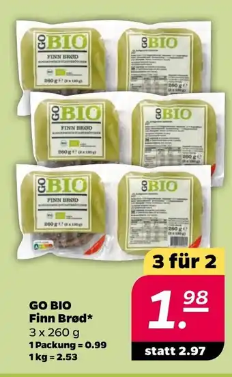 NETTO Go Bio Finn Brog 3*260g Angebot