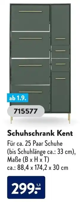 Aldi Süd Schuhschrank Kent Angebot