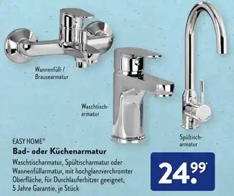 Aldi Süd Easy Home Bad oder Küchenarmatur Angebot