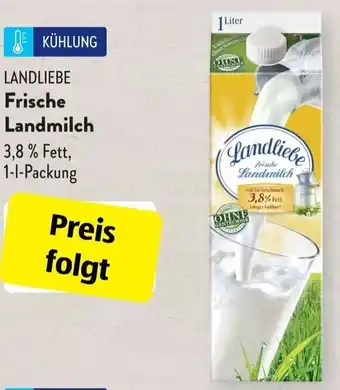 Aldi Süd Landliebe Frische Landmilch 1 L Packung Angebot