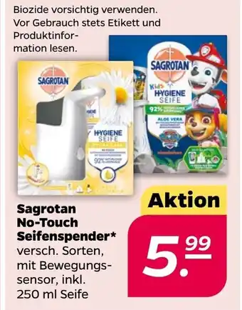 NETTO Sagrotan No-Touch Seifenspender 250ml Angebot